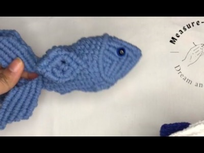 Macrame 3D Fish Tutorial!!