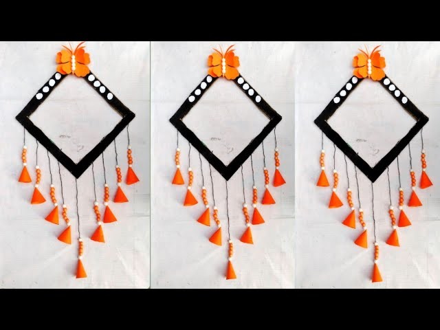 Paper wall hanging making||home decorations||paper craft