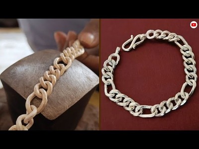 Silver Chain Bracelet Making | How Silver Bracelet is made