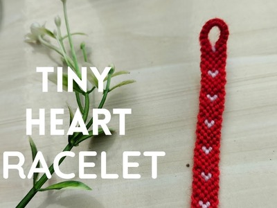 Tiny Heart Bracelet Tutorial ♡ (beginner valentine's day bracelet)
