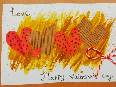 Valentine's Day craft ideas||Greeting card ideas||how to make greeting cards for valentine's Day❣️????