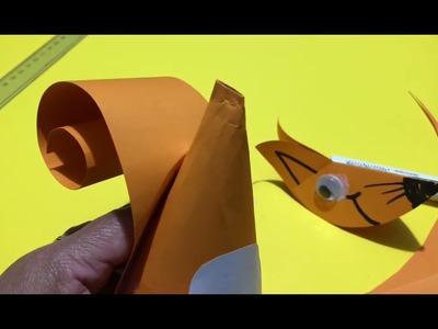 3D squirrel craft