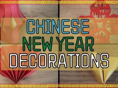5 Super EASY DIY Chinese New Year Decorations From PAPER