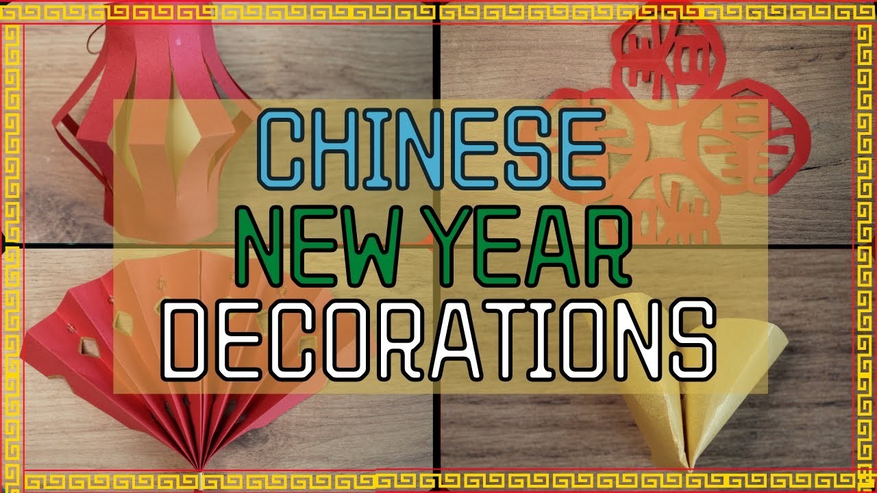 5 Super EASY DIY Chinese New Year Decorations From PAPER