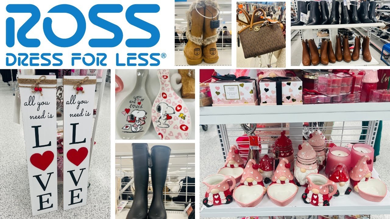 ALL NEW ROSS  VALENTINES DAY DECOR AND BRAND NAME DESIGNER FINDS ~