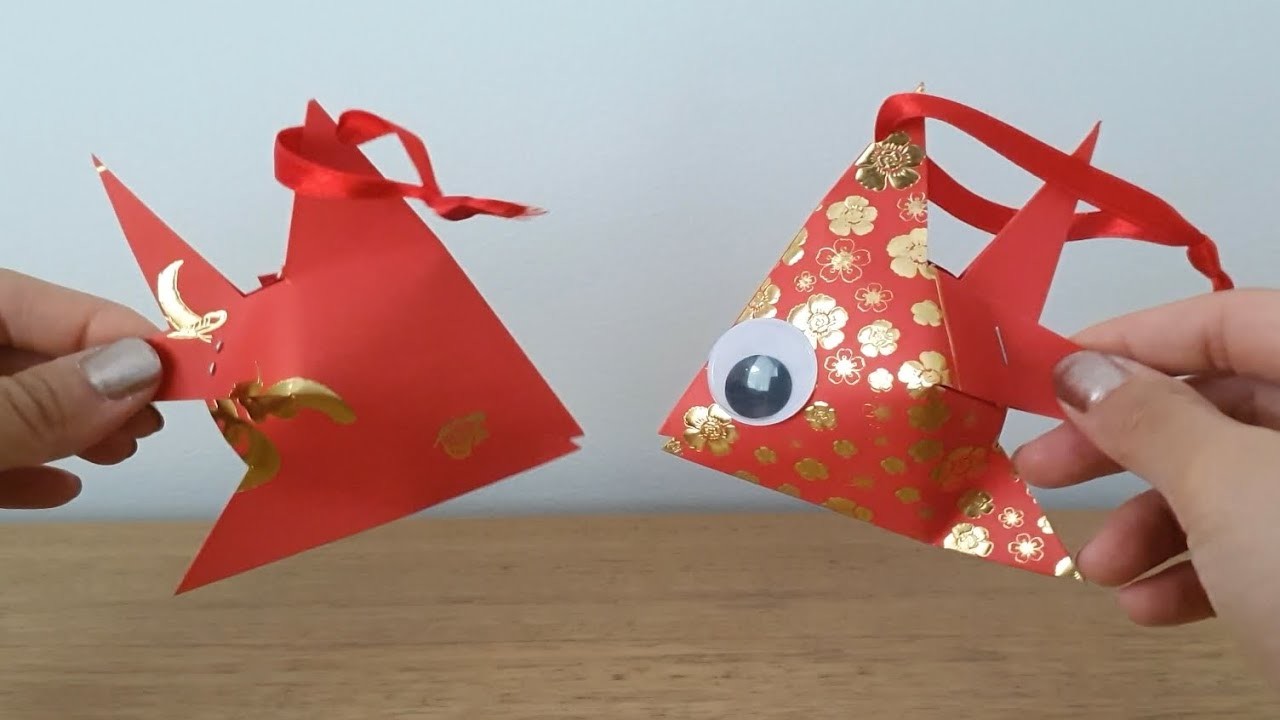 [EASY] Red Packet Fish Decorations