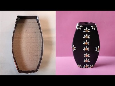 Easy vase making with white cement ||flower pot|| art|| diy || diy craft || craft || AP CRAFT MAKER