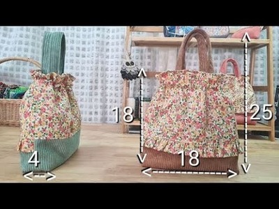 EP124 DIY Handbag Super Cute!!! | Bag Tutorial