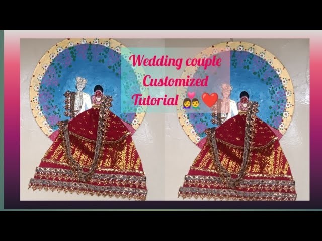 Handmade wedding gift ideas for Bride & Groom# Traditional wedding art# Anniversary gift ideas ❤️????