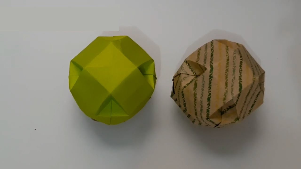How to Make a Paper capsule box | storage box idea | #origami #origamitutorial #paperart #papercraft
