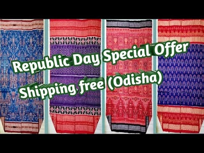 Republic Day Special Collection Sambalpuri Bandha Saree WithPrice in Ashreyan Collection OnlineShop