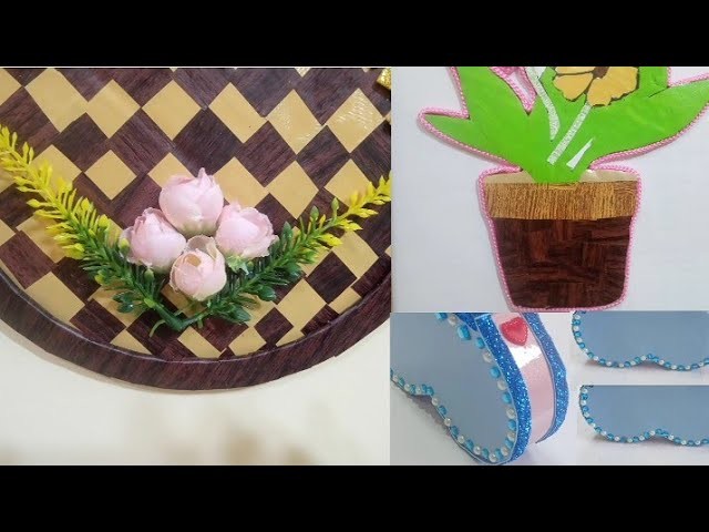 Super Easy Diy Wall Decor And Pen Holder Idea. Simple And Easy. Easy  Diy. Wall Craft Idea