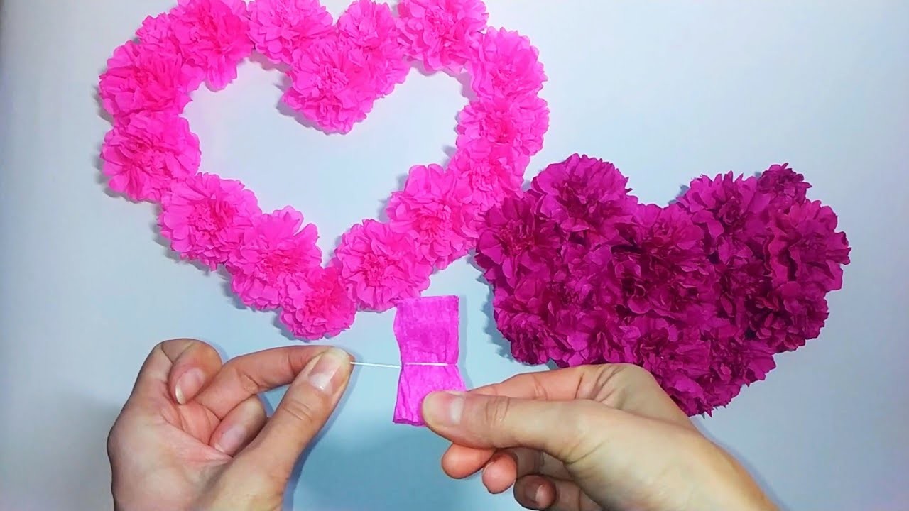 Valentines day decor ???? Decorating ideas for home and photo shoots, paper flowers origami and hearts