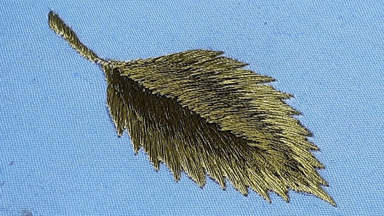 5 types of leaf embroidery different embroidery techniques