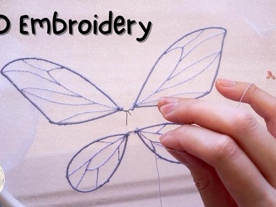 Butterfly 3D Double-Sided Embroidery (Part 1.2)