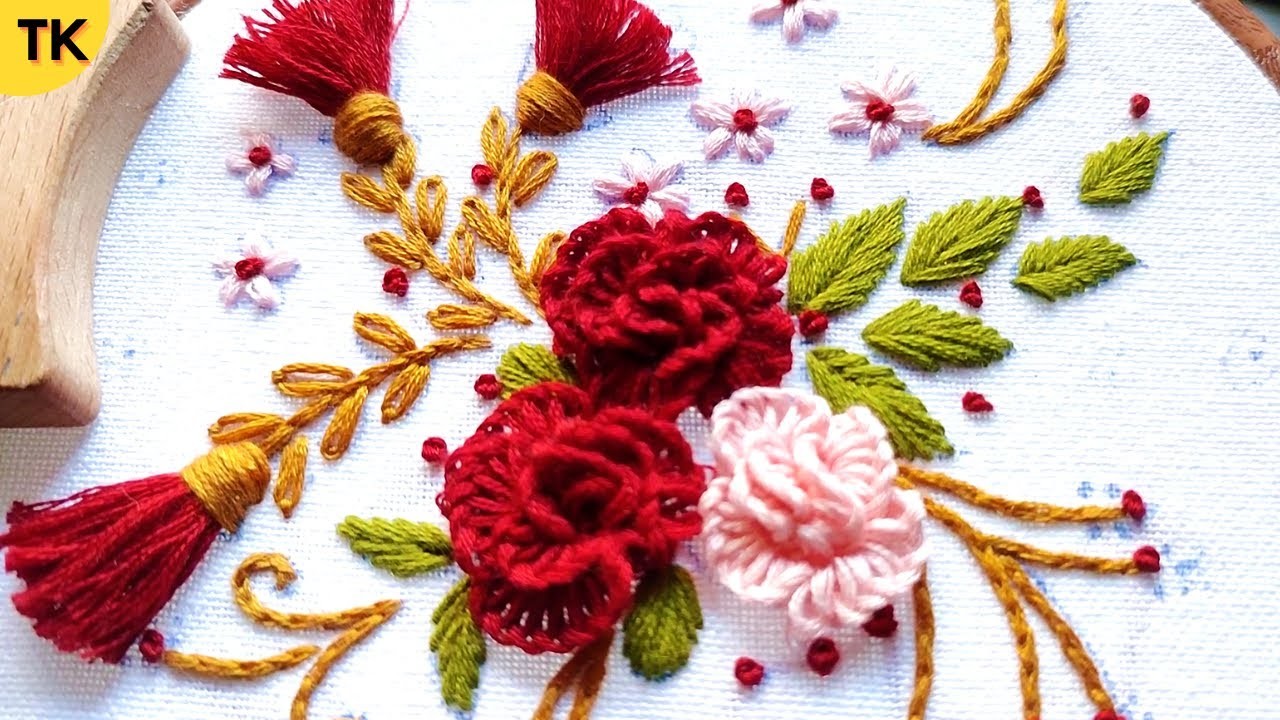 Craft Your Own Garden: Hand Embroidery Flower Designs Tutorial for Beginners