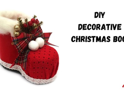 DIY Decorative christmas boot