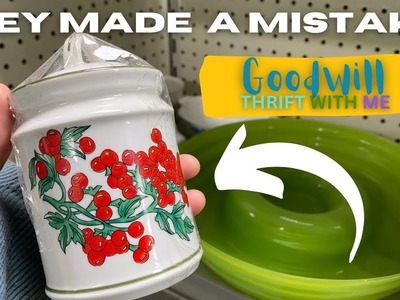 GOODWILL thrift with me | MISTAKE - Someone Put The Pyrex In The Dishwasher Again!
