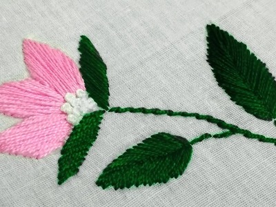 Hand embroidery with new design.