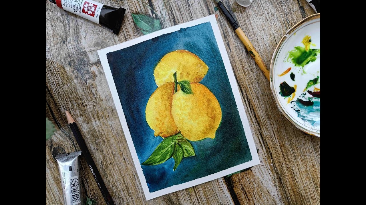 How to make an impactful painting using 4 principles of design with watercolors