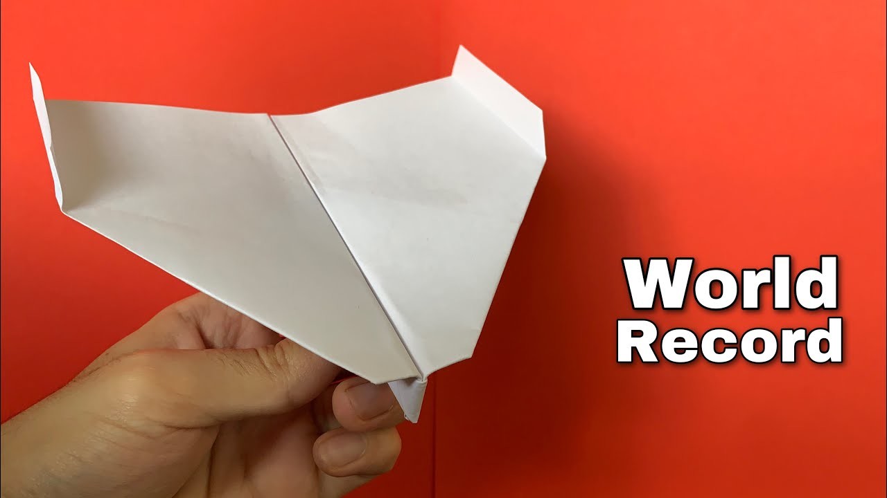 How to Make Long Distance Paper Airplane