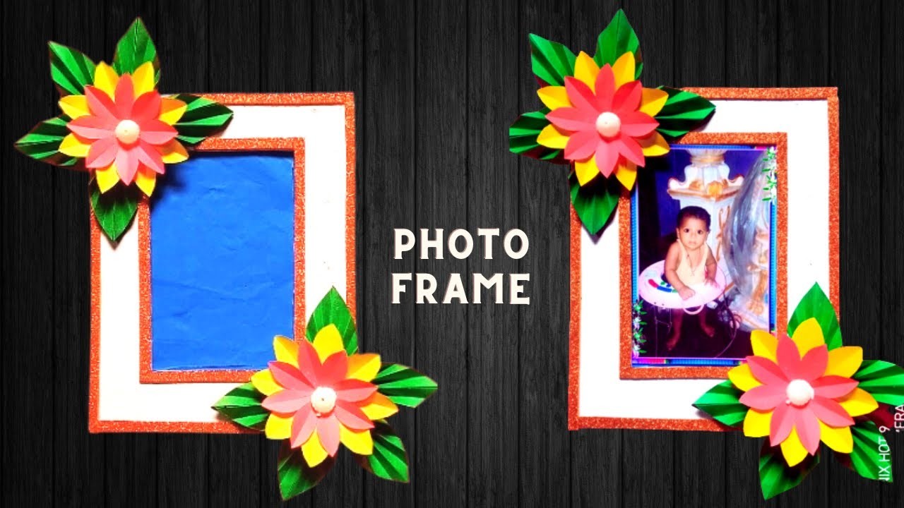 Make Your Own Paper Photo Frame - A Step-by-Step Guide