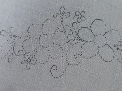 Modern Hand Embroidery Flower Design pattern #handembroidery