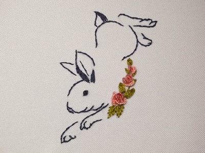 Unbelievable Hand Embroidery Work! The Year of the Black Rabbit