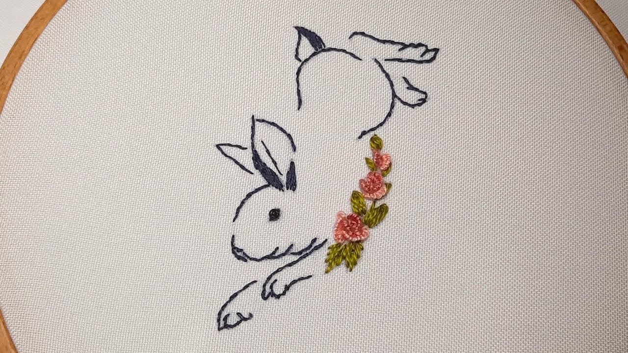 Unbelievable Hand Embroidery Work! The Year of the Black Rabbit