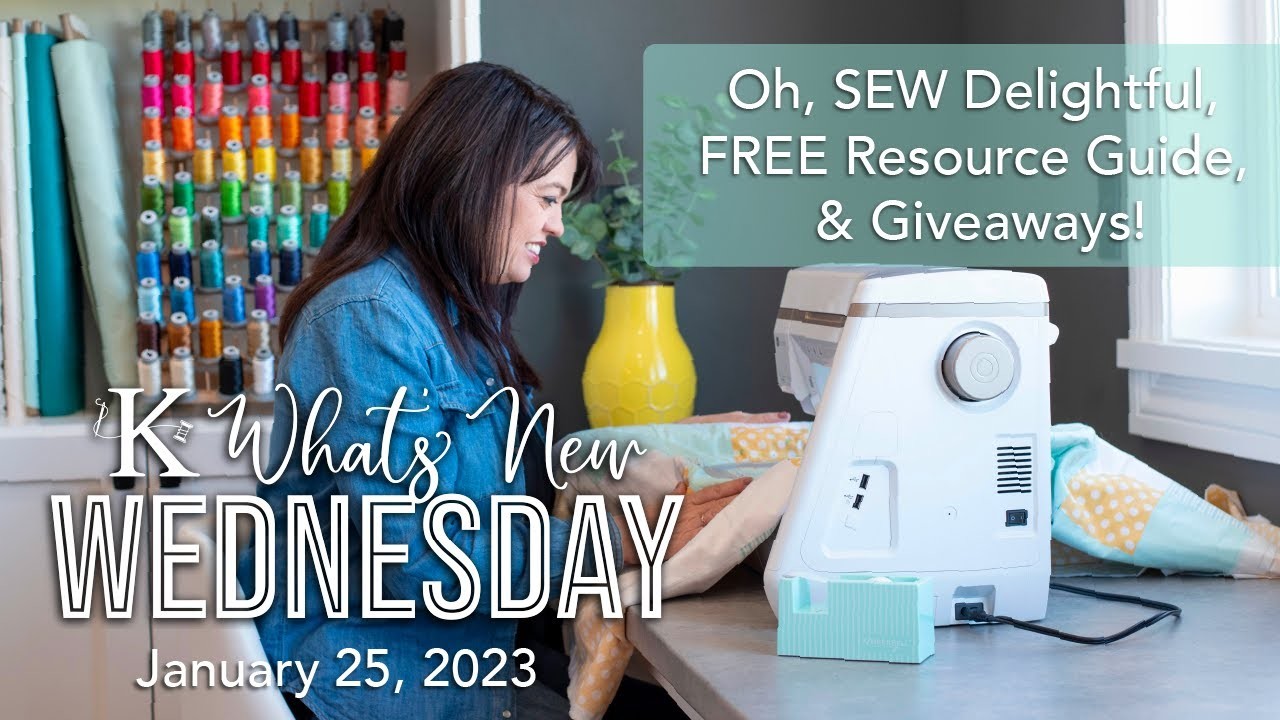 What's New Wednesday at Kimberbell: Oh, SEW Delightful, FREE Resource Guide, & Giveaways!