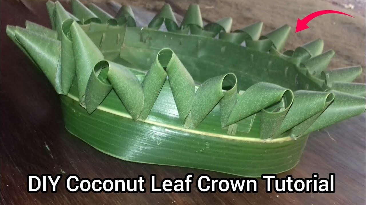 DIY Coconut Leaf Crown: Easy and Beautiful Hair Accessory Tutorial