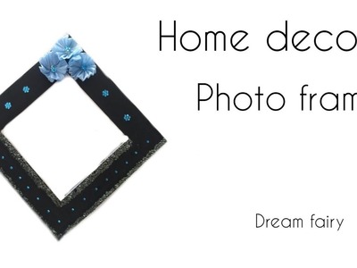 Diy home decor ideas.photo frame.wall decor.@dreamfairy7545