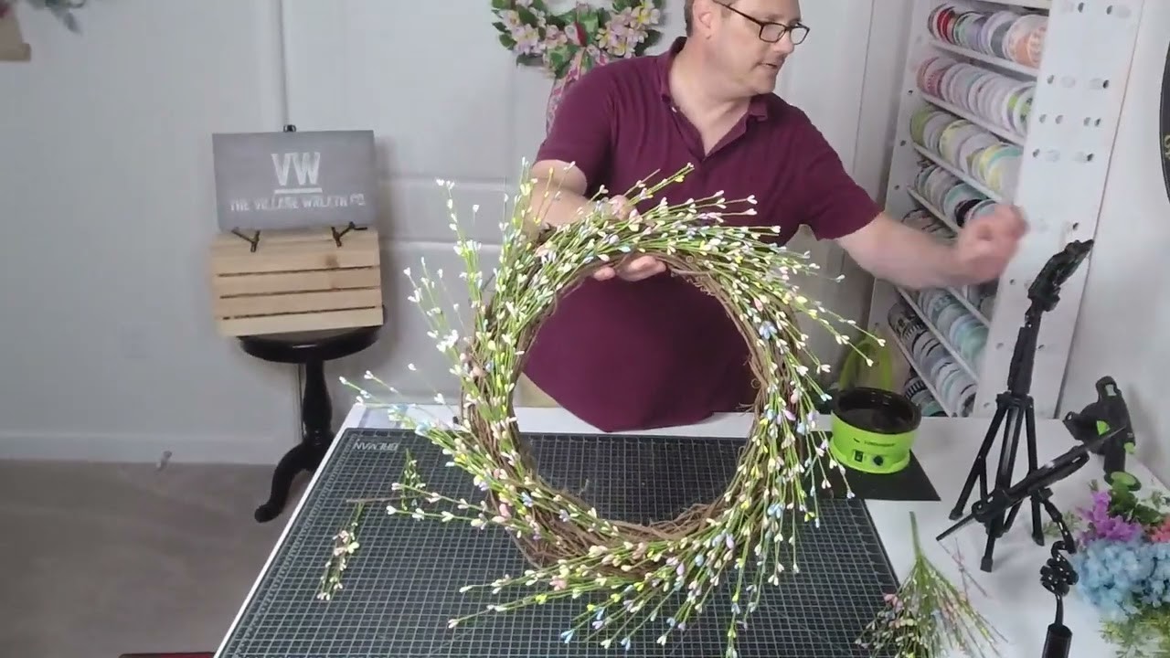 Easter Egg Wreath