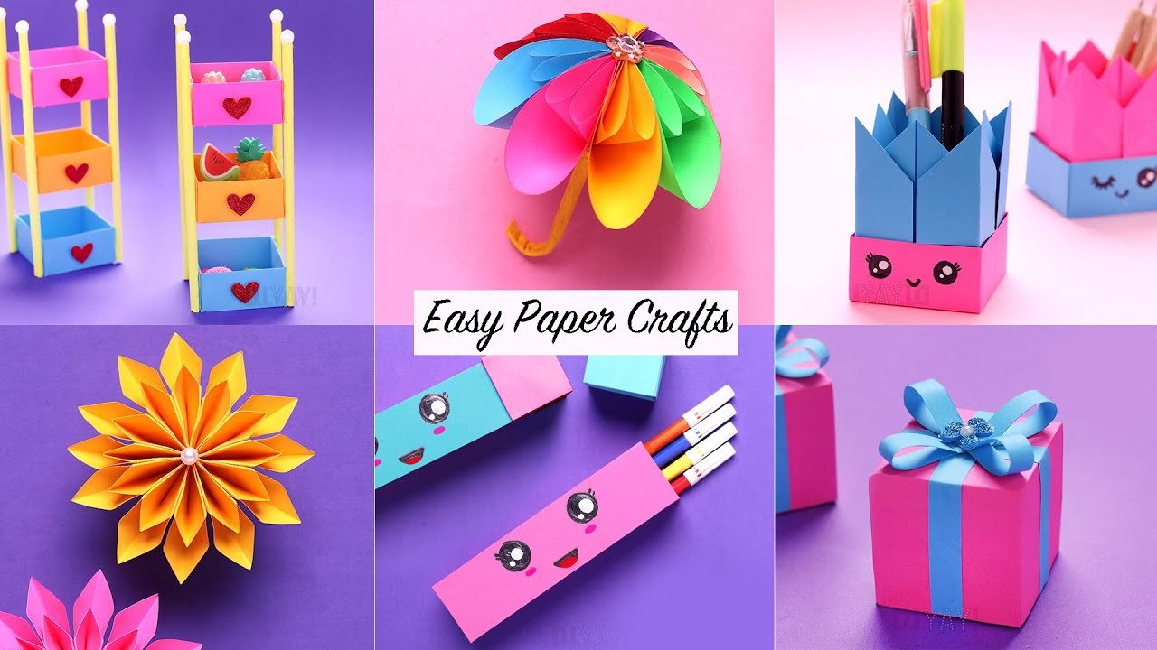 Easy Paper Craft Ideas | Paper Craft Ideas | Paper Crafts Compilation
