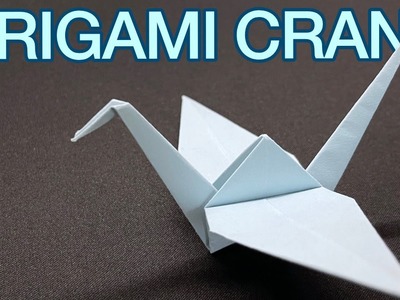How to fold an Origami Crane in 6:33 mins