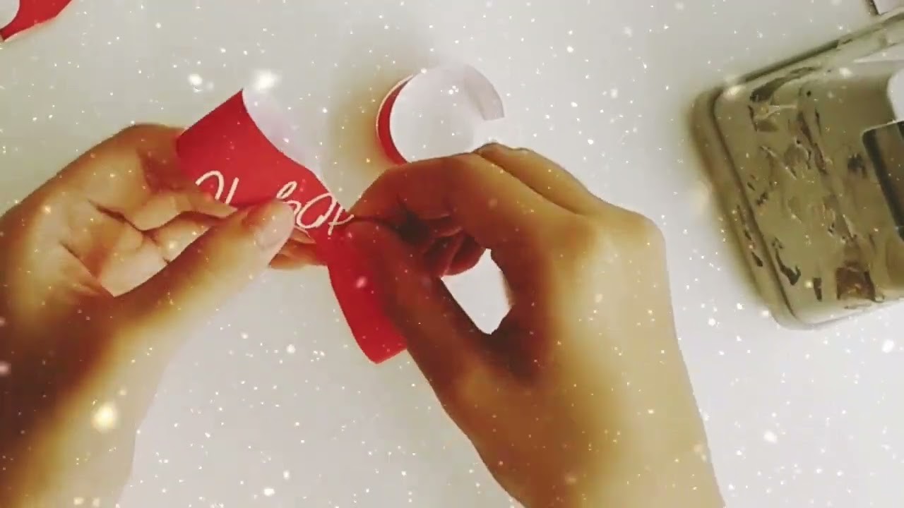 ????Make gift bows from wrapping paper with me! (real time). Christmas DIY