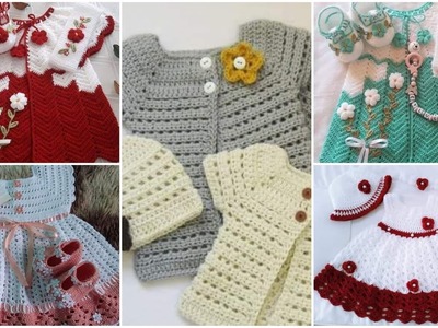 Most beautiful handmade crochet baby frock design.2023 crochet design,