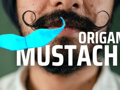 Mustache Origami: An Easy Paper Folding Tutorial for All Levels