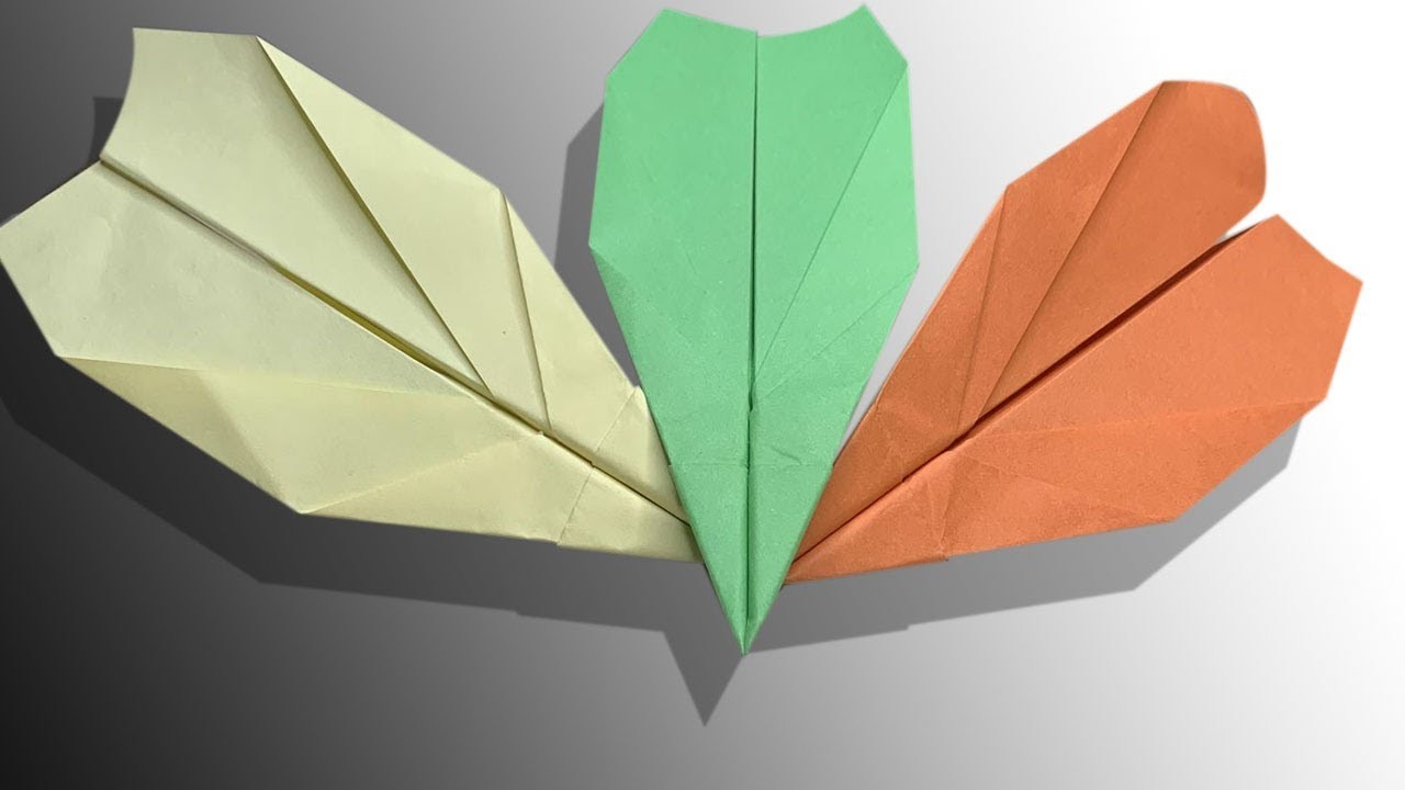 Paper craft ideas to create The best Airplane . . Origami Step by step   #laksong