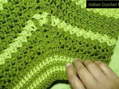 Soo Cool Crochet Poncho Good Idea To Close Big Gaps ll Easy Crochet For Beginners ll Renuka