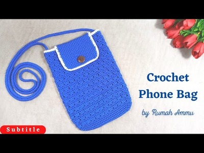 Tas Hp Rajut Terbaru Untuk Pemula | Crochet Phone Bag For Beginners