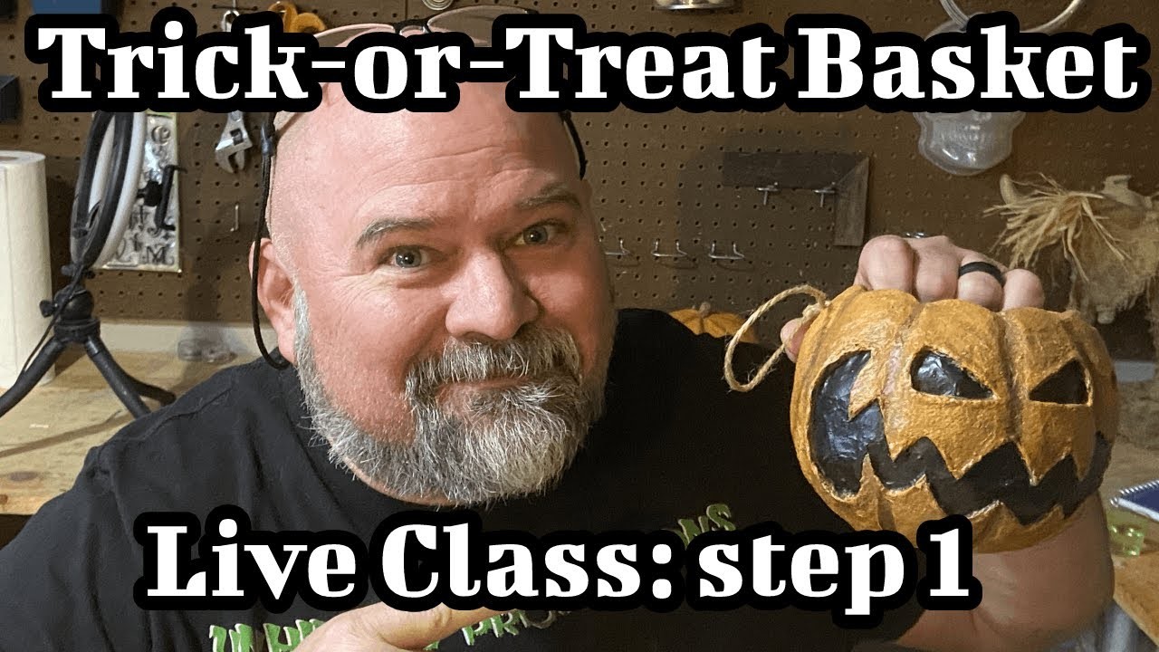 Trick-or-Treat basket live class