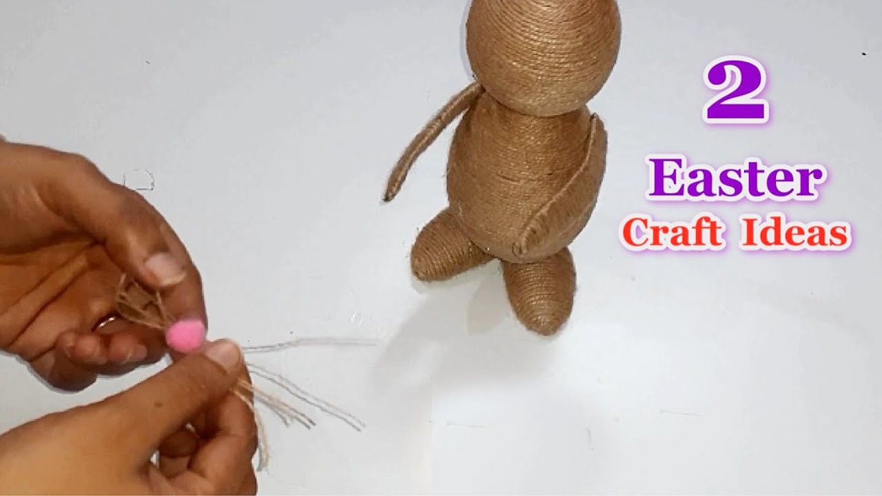2 easy Easter decoration idea with simple materials| DIY Affordable Easter craft idea????22