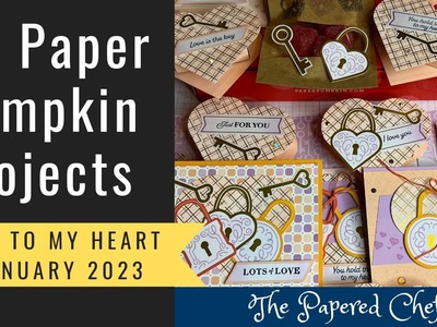 23 Projects - Key to My Heart - January 2023 Paper Pumpkin Kit by Stampin’ Up!