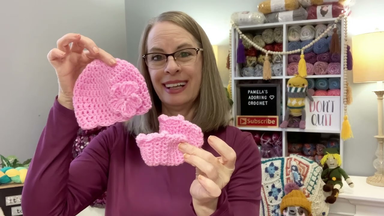 A few crochet baby items