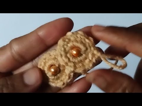 Crochet of a bracelet