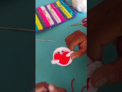 Crochet Pocket Heart tutorial