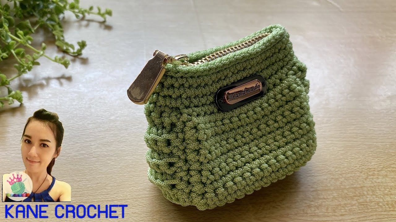 CROCHET WALLET : Cute Crochet Coin Purse | How to Crochet Bag Tutorial ????????
