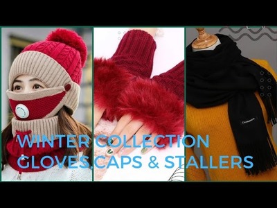Fingerless gloves|| cap for men & women ||staller || winter collection 2023 ‎@idealfashioncorner