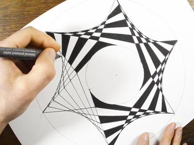 Geometric Design Inspiration: A Time-lapse Drawing Tutorial